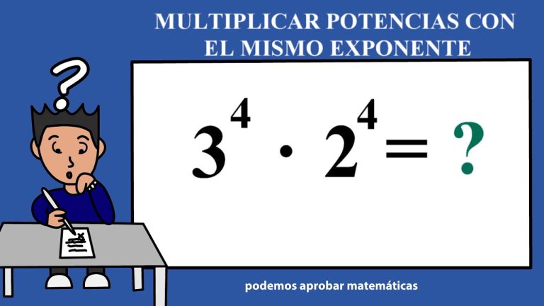Potenciando al máximo: Cómo multiplicar potencias con el mismo exponente de forma sencilla